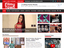 Tablet Screenshot of filmytown.com